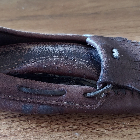 Minnetonka Moccasin Dark Brown Size 7 - Picture 3 of 4